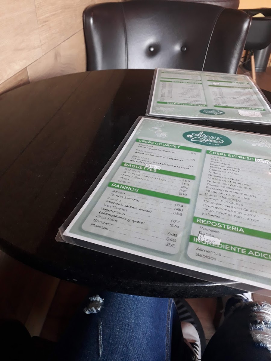 LILIAN'S COFFEES Menu - Image 4